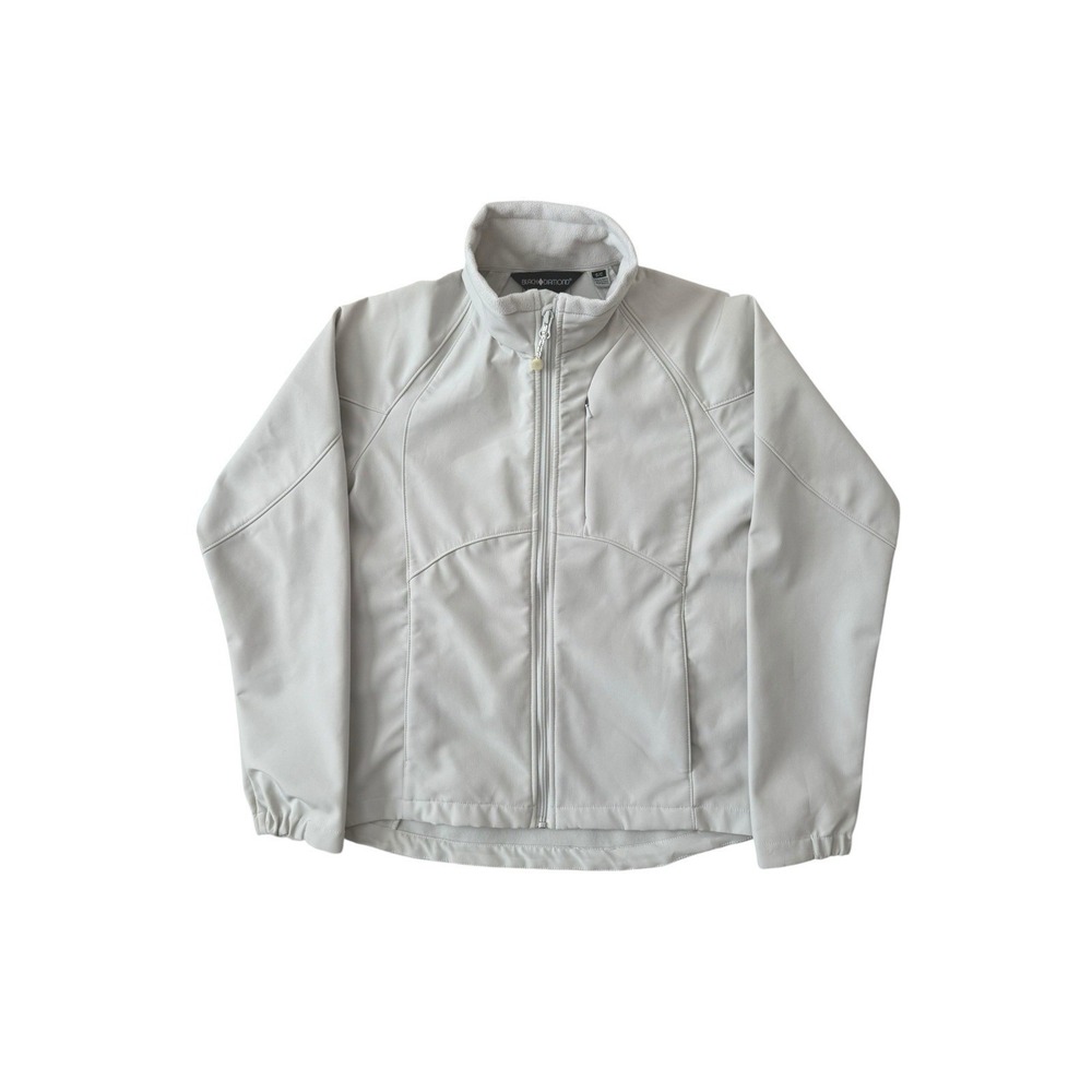 Black‎ Diamond women's fleece Full Zip Softshell Jacket Cream Beige Small